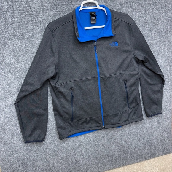 The North Face Canyonwall Full Zip Jacket Coat Mens size XL Gray A4C4 - Picture 7 of 14